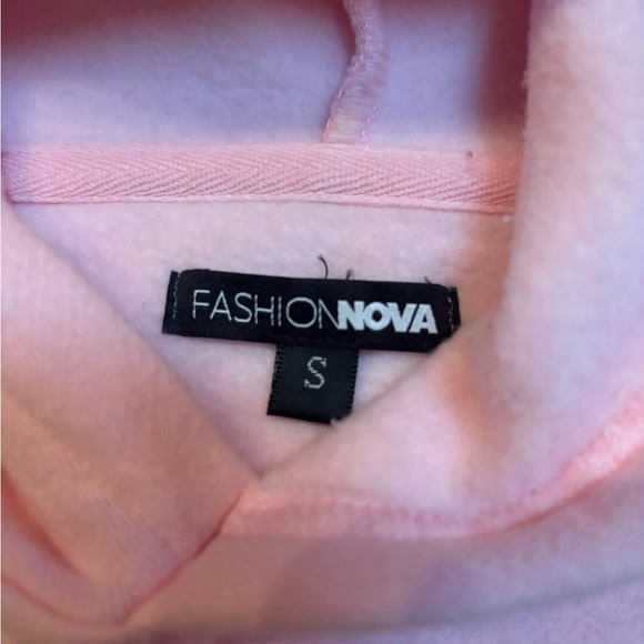 Fashion Nova Baby Girl Cropped Hoodie - Picture 2 of 5